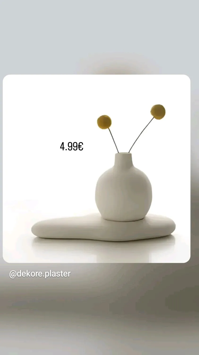 Vazo minimaliste