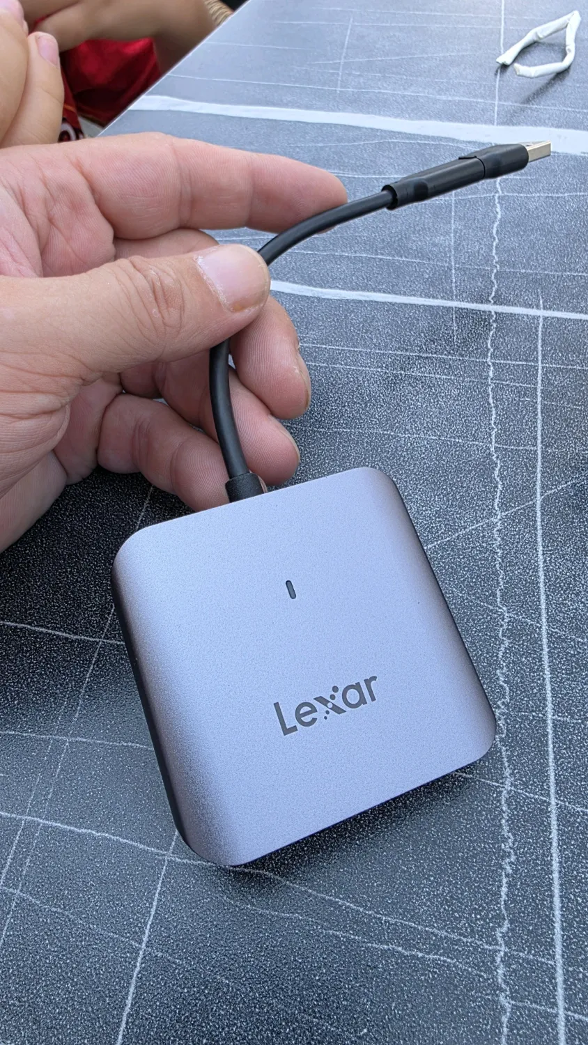 Lexar card reader 10gb speed