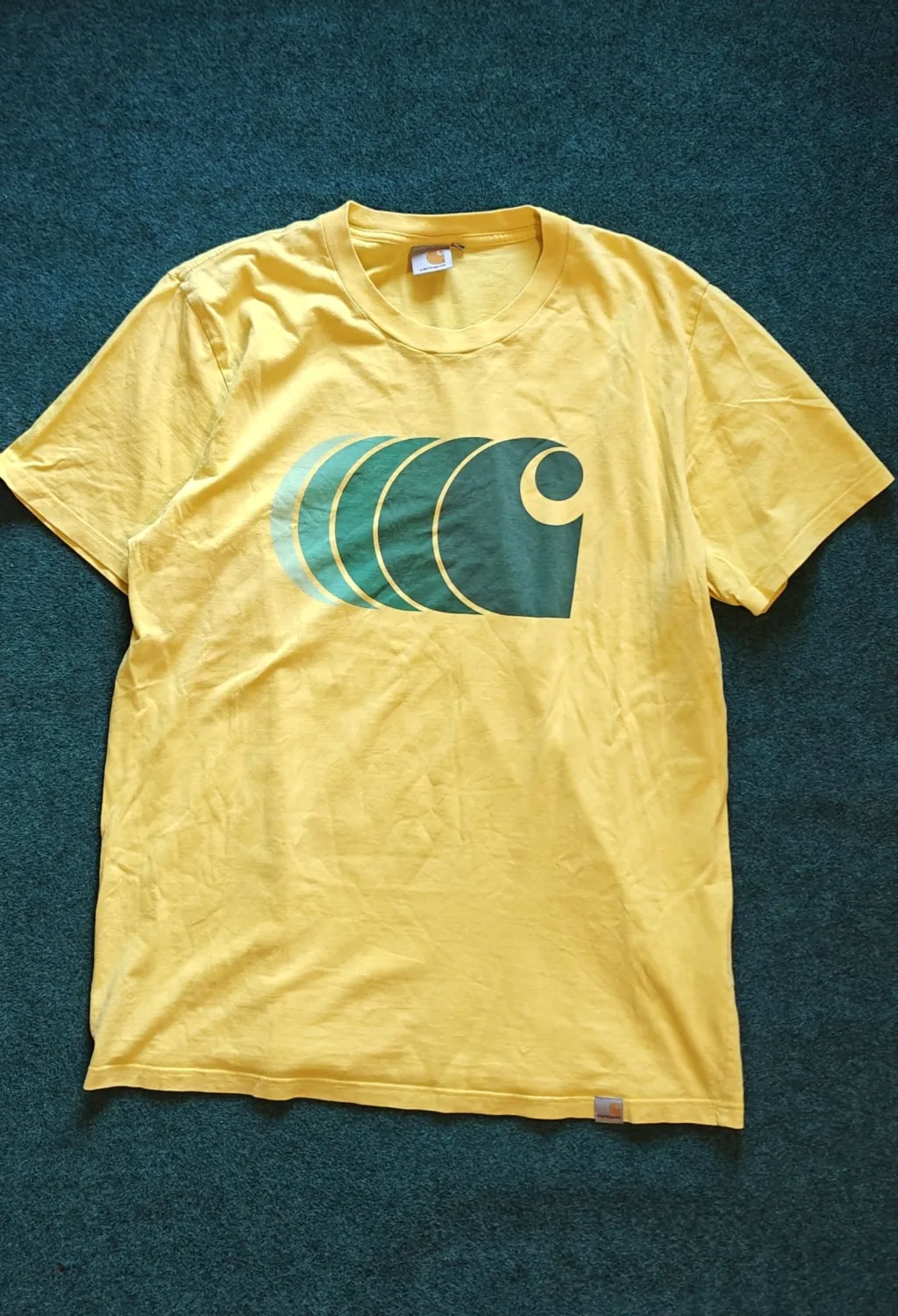 Carhartt  -  Whizz Men's Graphic T-Shirt Vibrant Yellow/Green