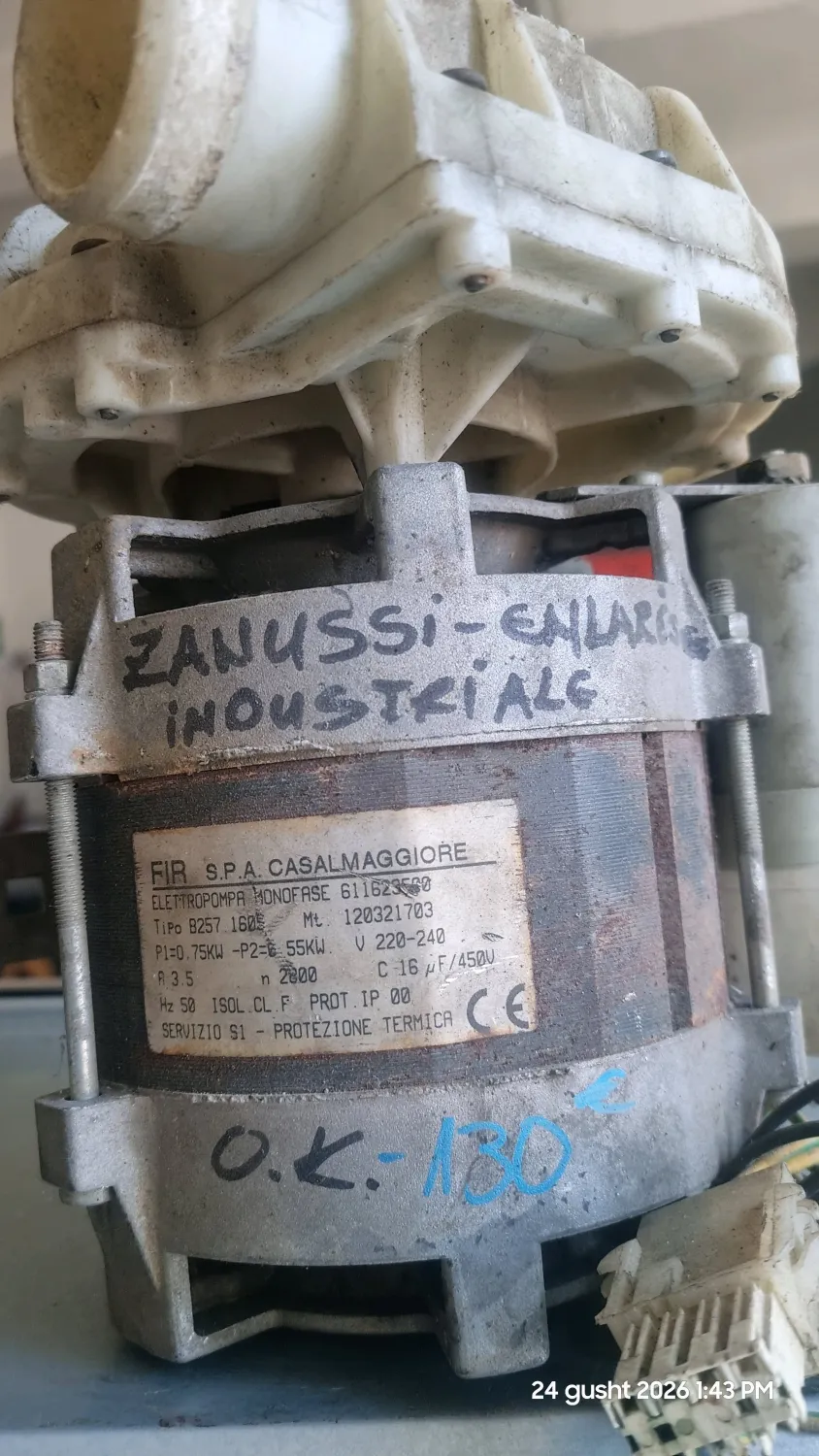 Pompa enlareses zanussi