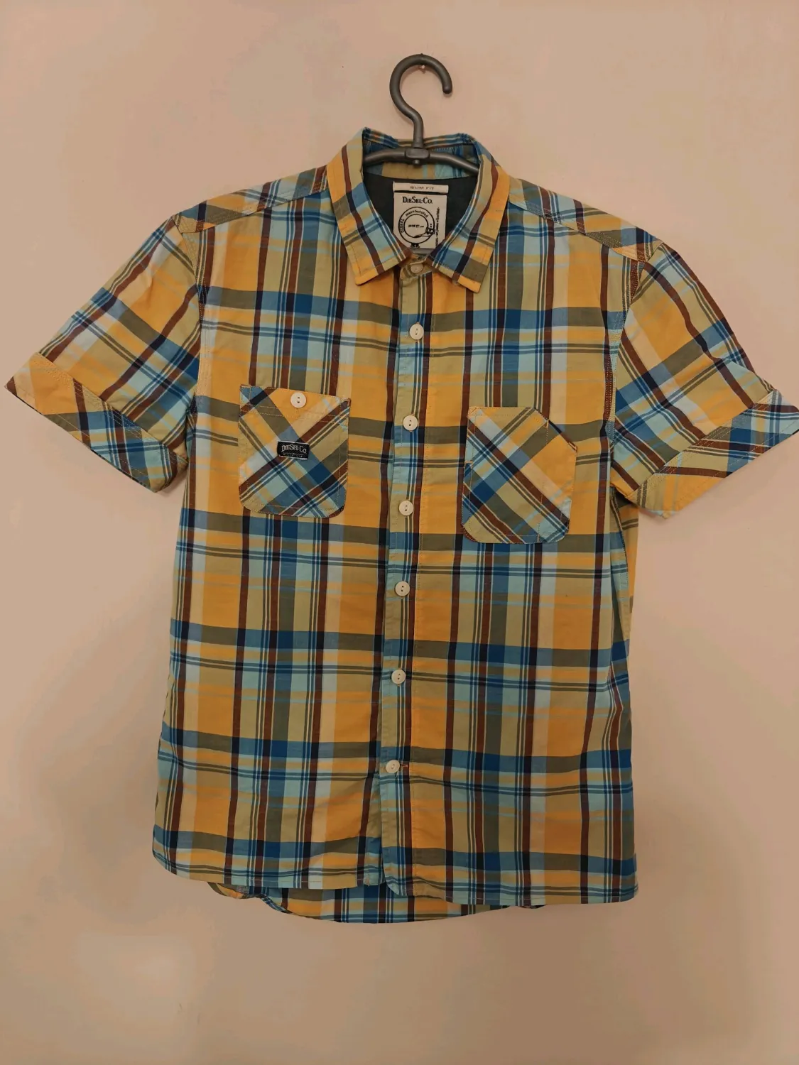 Diesel  -  Diesel-Co. Vintage 1990's Shirt Multicolor