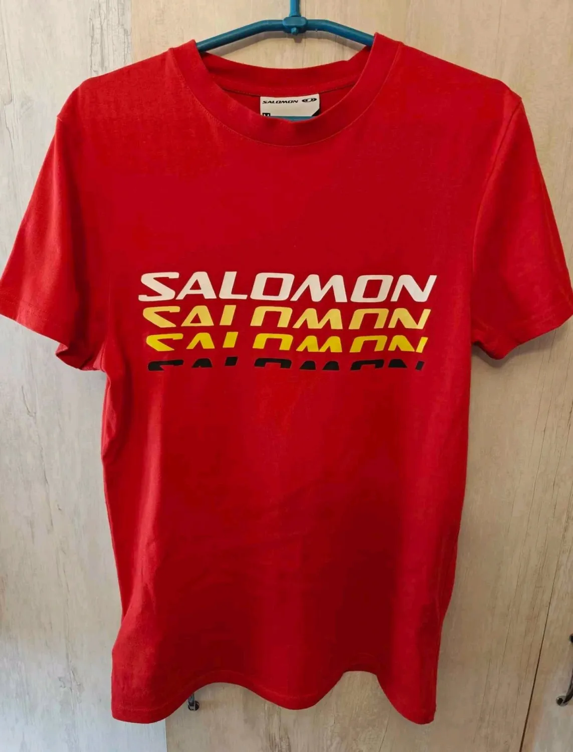 SALOMON -  Men's T-Shirt Red