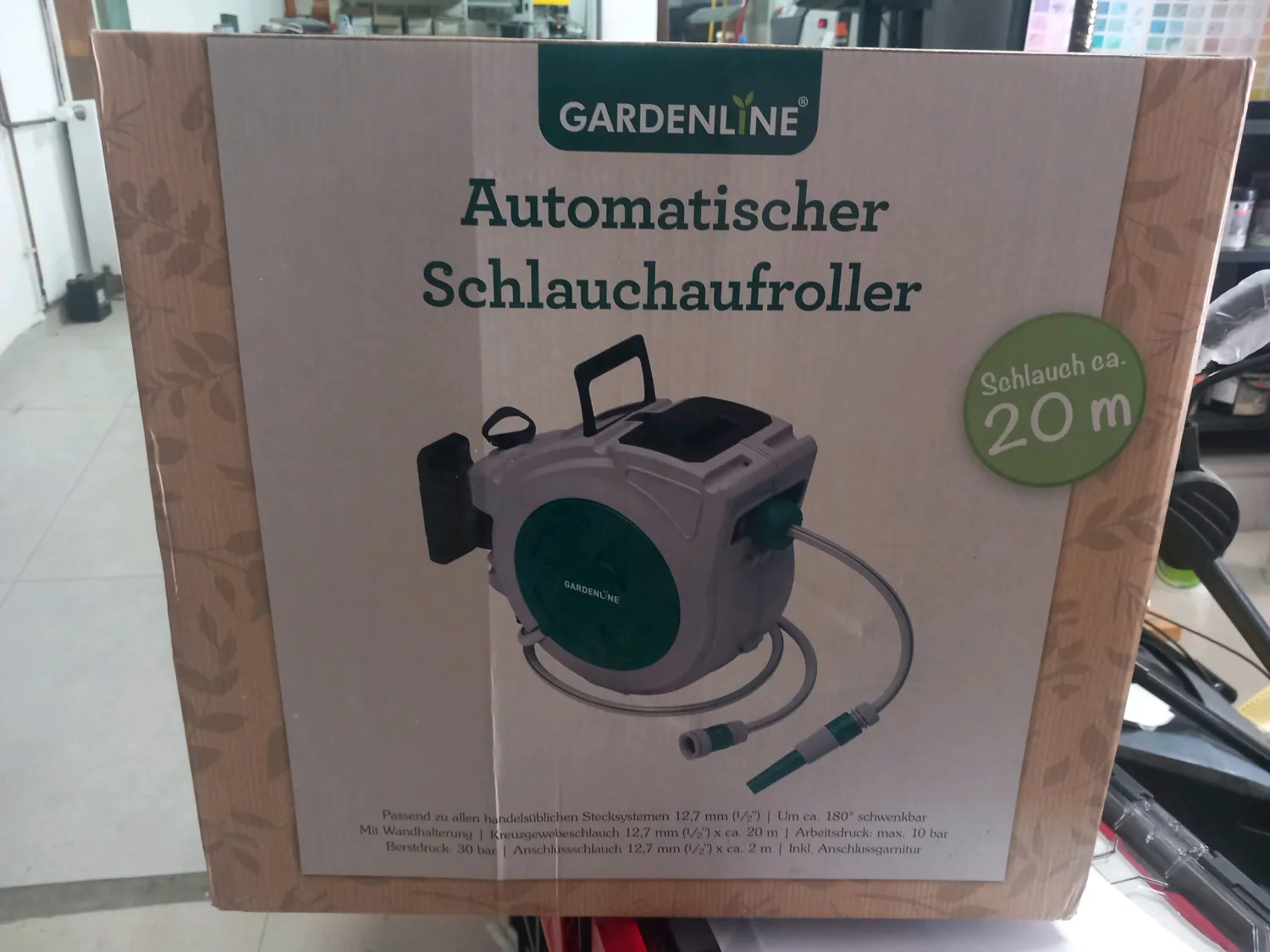 Mbeshtjelles automatik i gypit ujit 20m