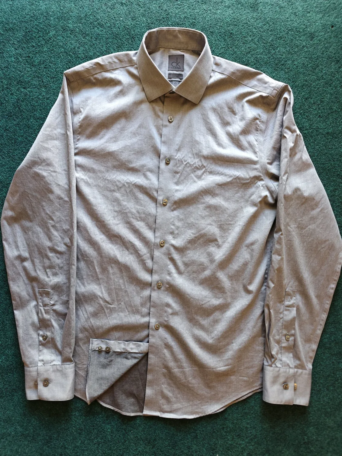 Calvin Klein  -  Men's Shirt Long Sleeve