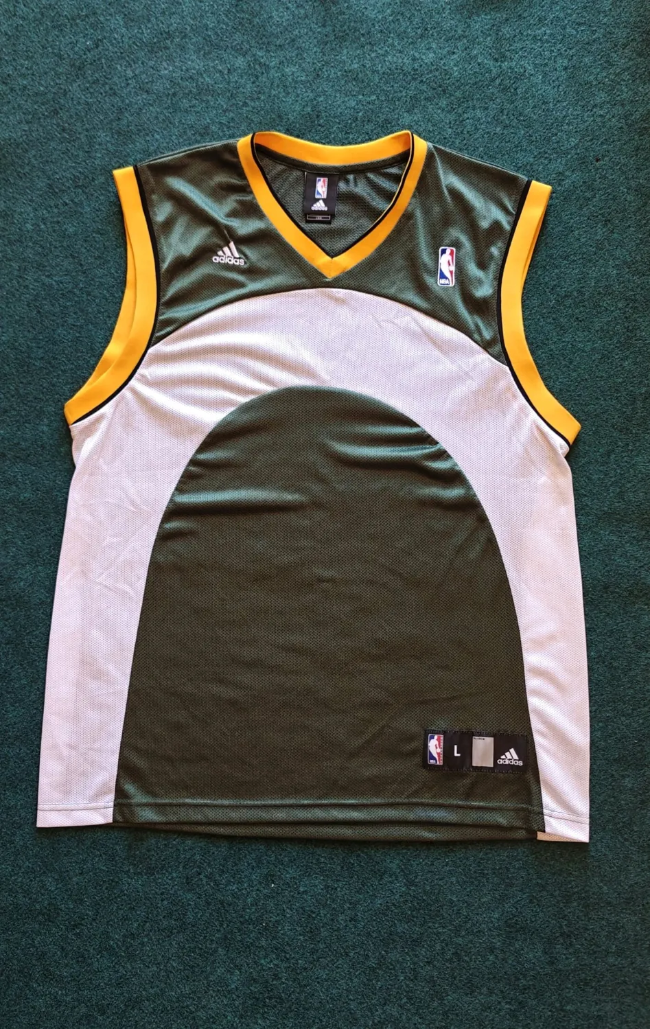 Seattle Supersonics 2006-08 Adidas Away Jersey