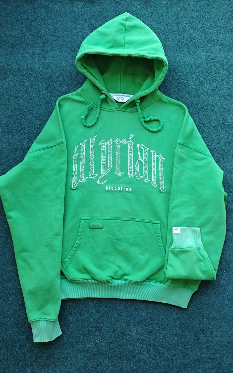 Illyrian Bloodline - Heavyweight Green Signature Hoodie