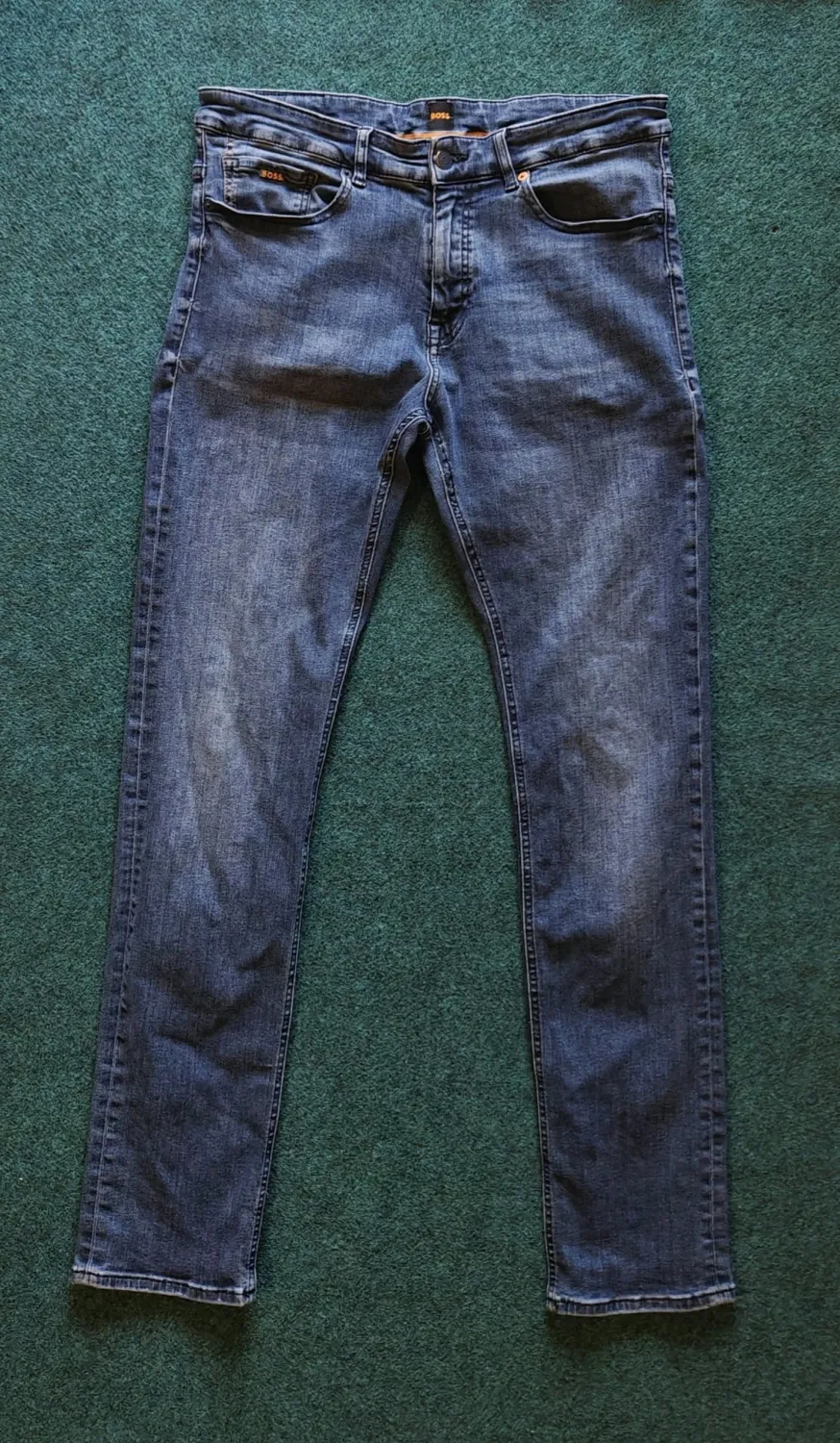 BOSS - Men's Delaware BC-L-P Slim Fit Super-Stretch Jeans
